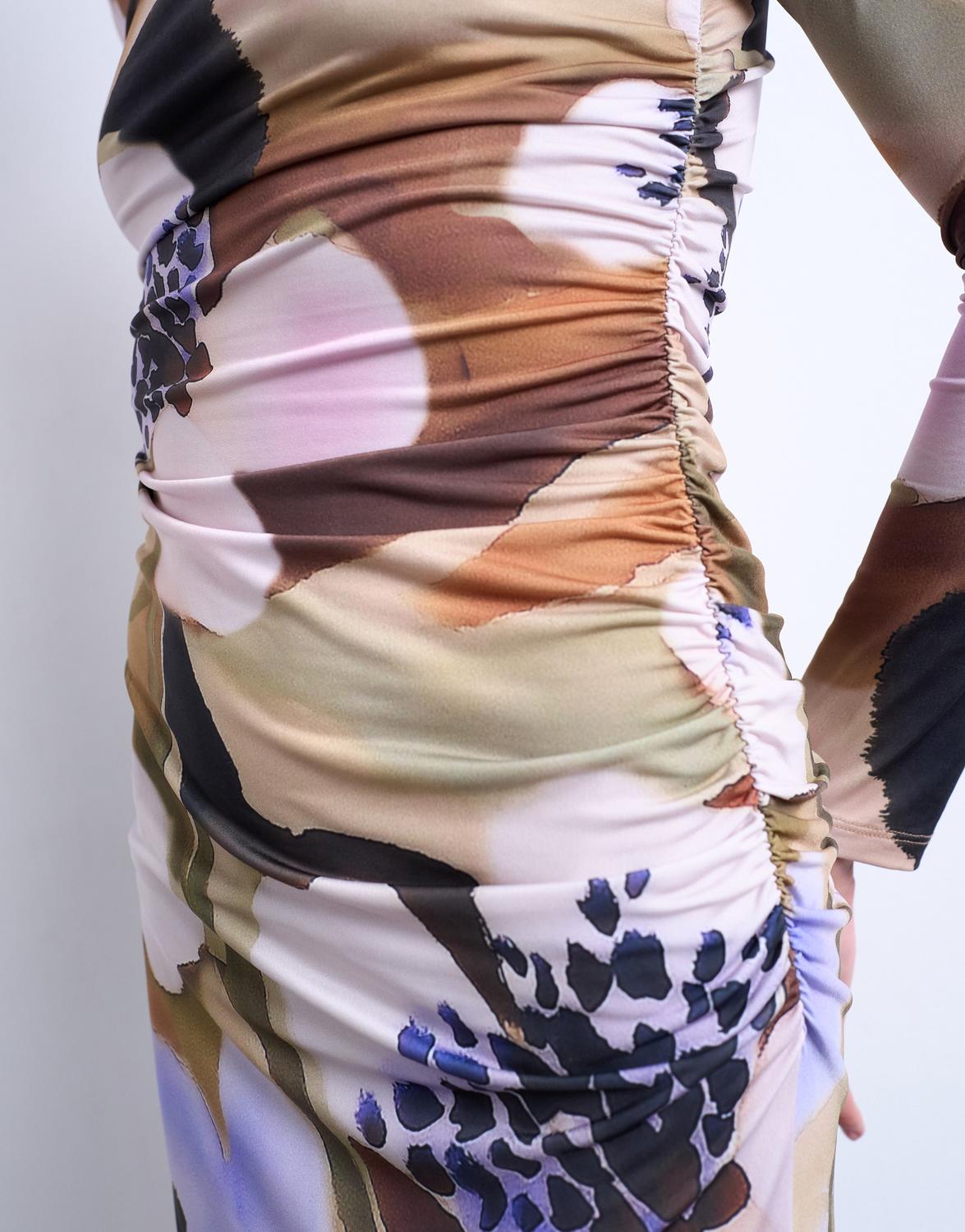 TSELLY PRINTED MINI DRESS